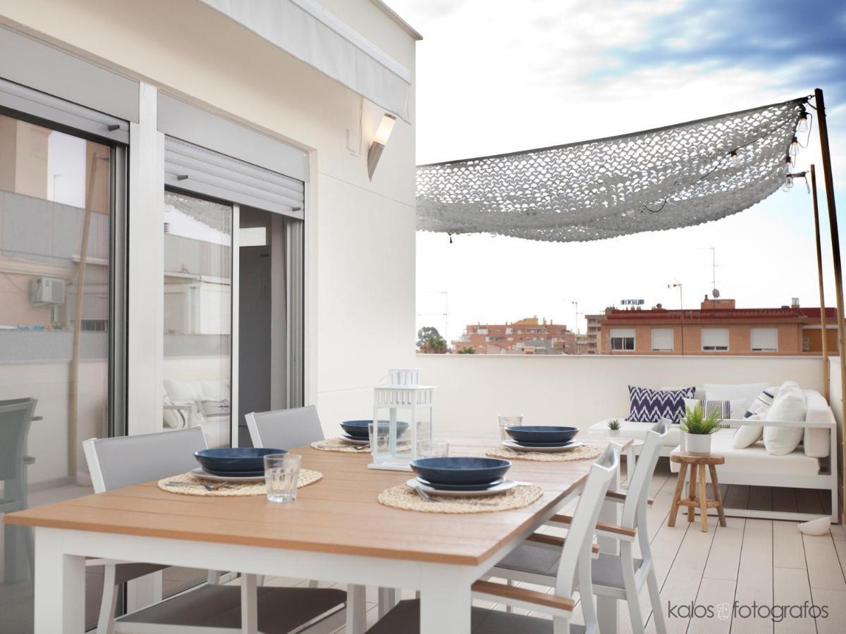 Increible Atico Con Vistas Al Mediterraneo By Hometels Sagunto エクステリア 写真